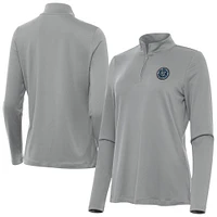 Women's Antigua New York City FC Reprocess Quarter-Zip Pullover