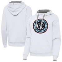 Women's Antigua New York City FC Victory Pullover Hoodie