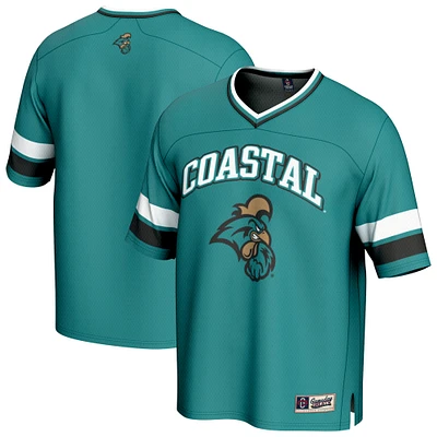 Men's GameDay Greats Teal Coastal Carolina Chanticleers Football Jersey