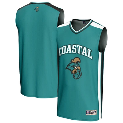 Men's GameDay Greats Teal Coastal Carolina Chanticleers Basketball Jersey