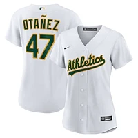Women's Nike Michel Otañez White Athletics Home Replica Jersey