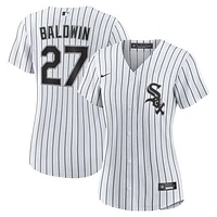 Women's Nike Brooks Baldwin White Chicago Sox Home Replica Jersey