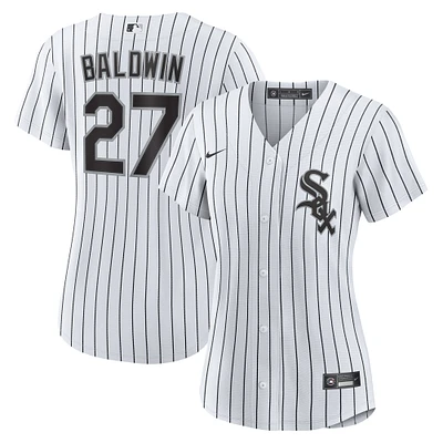 Women's Nike Brooks Baldwin White Chicago Sox Home Replica Jersey