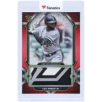 Luis Robert Chicago White Sox 2024 Topps Triple Threads Ruby Single 3 Color Relic #SJR-LR #1/1 Card