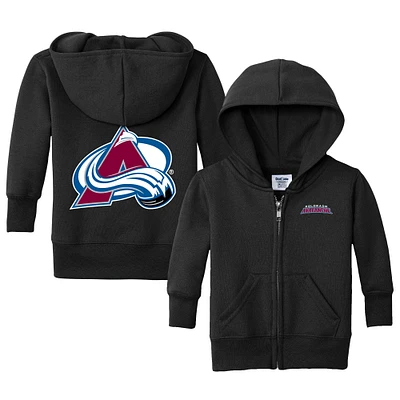 Infant Chad & Jake Colorado Avalanche Logo Full-Zip Hoodie