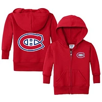 Infant Chad & Jake Montreal Canadiens Logo Full-Zip Hoodie