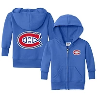 Infant Chad & Jake Montreal Canadiens Logo Full-Zip Hoodie