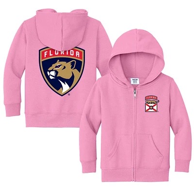Toddler Chad & Jake Florida Panthers Logo Full-Zip Hoodie Jacket