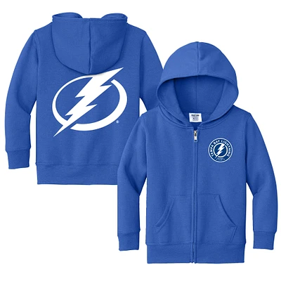 Toddler Chad & Jake Tampa Bay Lightning Logo Full-Zip Hoodie Jacket
