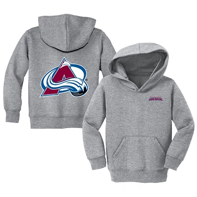 Toddler Chad & Jake Heather Gray Colorado Avalanche Pullover Hoodie