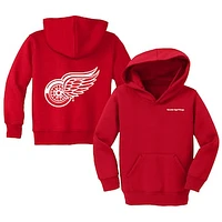 Toddler Chad & Jake Red Detroit Wings Pullover Hoodie