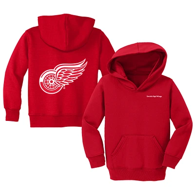 Toddler Chad & Jake Red Detroit Wings Pullover Hoodie