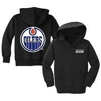 Toddler Chad & Jake Black Edmonton Oilers Pullover Hoodie