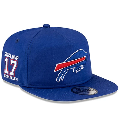 Men's New Era Josh Allen Royal Buffalo Bills 2024 MVP The Golfer Adjustable Hat