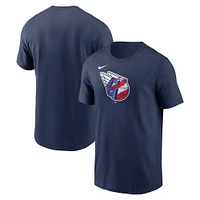Men's Nike Navy Cleveland Guardians Americana T-Shirt