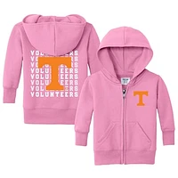 Infant Chad & Jake Pink Tennessee Volunteers  Retro Full-Zip Hoodie