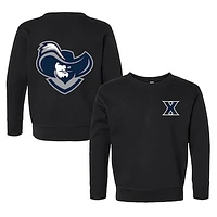 Toddler Chad & Jake Black Xavier Musketeers Logo Pullover Sweatshirt