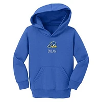 Toddler Chad & Jake  Royal Delaware Fightin' Blue Hens Secondary Logo Personalized Pullover Hoodie