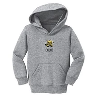 Toddler Chad & Jake  Heather Gray Wichita State Shockers Primary Logo Personalized Pullover Hoodie