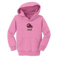 Toddler Chad & Jake Virginia Tech Hokies Helmet Personalized Pullover Hoodie