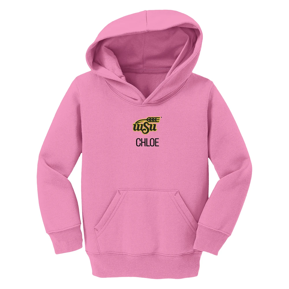 Toddler Chad & Jake Wichita State Shockers Secondary Logo Personalized Pullover Hoodie