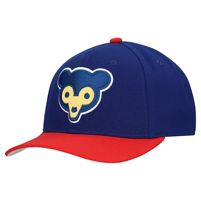 Unisex Mitchell & Ness  Navy Chicago Cubs Basic Coop Pro Adjustable Hat