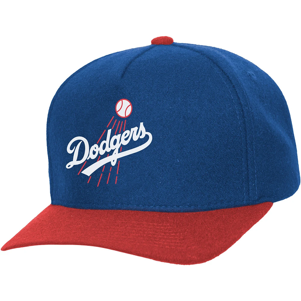 Unisex Mitchell & Ness Los Angeles Dodgers Basic Coop Pro Adjustable Hat