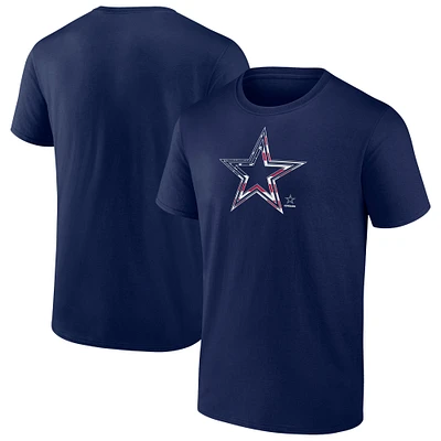 Men's Fanatics Navy Dallas Cowboys Big & Tall Americana T-Shirt