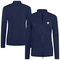 Women's Levelwear Navy Houston Astros Driven Insignia 2.0 Full-Zip Jacket