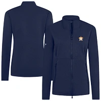 Women's Levelwear Navy Houston Astros Driven Insignia 2.0 Full-Zip Jacket