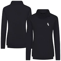 Women's Levelwear Black Chicago White Sox Advance Insignia 2.0 Raglan Pullover