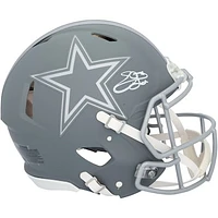 Emmitt Smith Dallas Cowboys Autographed Riddell 2024 Slate Speed Authentic Helmet
