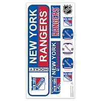 New York Rangers Repositionable Street Signs Wall Decal Set