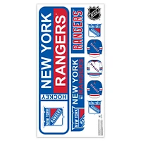 New York Rangers Repositionable Street Signs Wall Decal Set