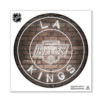 Los Angeles Kings 28" x 28" Repositionable Neon Wall Decal