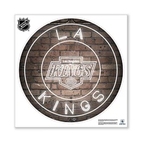 Los Angeles Kings 28" x 28" Repositionable Neon Wall Decal