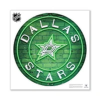 Dallas Stars 28" x 28" Repositionable Neon Wall Decal