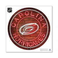 Carolina Hurricanes 28" x 28" Repositionable Neon Wall Decal