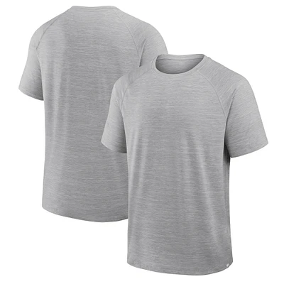 Men's Gray Fanatics Corporate Clutch Poly T-Shirt