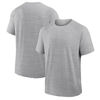 Men's Gray Fanatics Corporate Clutch Poly T-Shirt