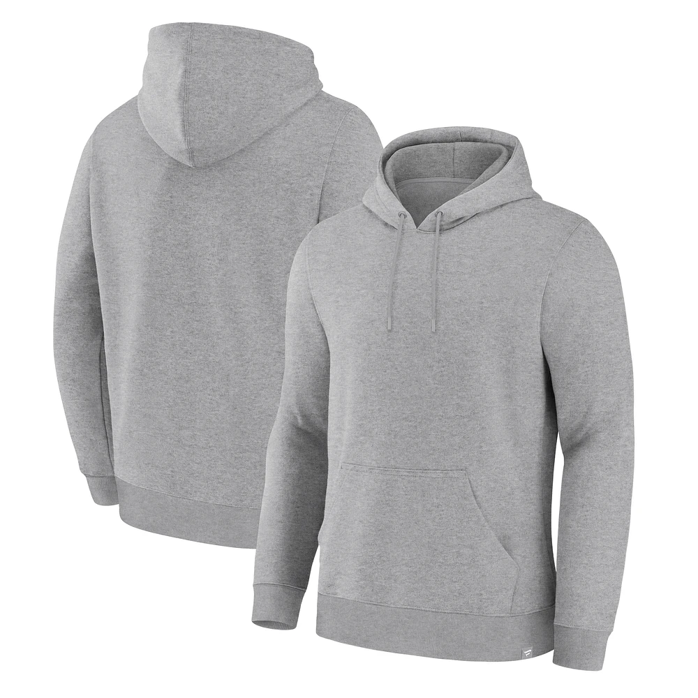 Men's Fanatics Corporate Heather Gray Legacy Fleece Pullover Hoodie