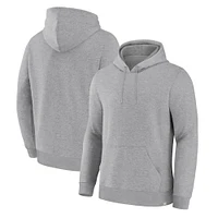 Men's Fanatics Corporate Heather Gray Legacy Fleece Pullover Hoodie