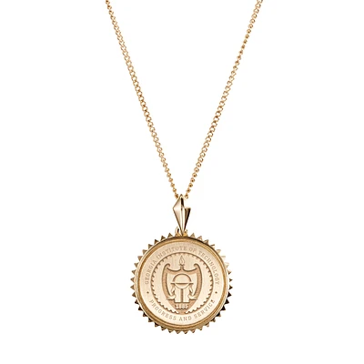 Kyle Cavan  Georgia Tech Yellow Jackets Gold Sunburst Necklace