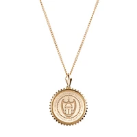 Kyle Cavan  Georgia Tech Yellow Jackets Gold Sunburst Necklace
