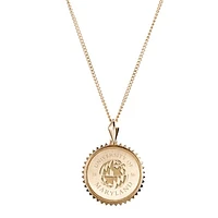 Kyle Cavan  Maryland Terrapins Gold Sunburst Necklace