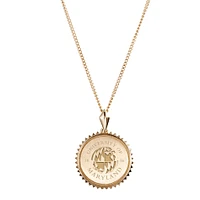 Kyle Cavan  Maryland Terrapins Gold Sunburst Necklace