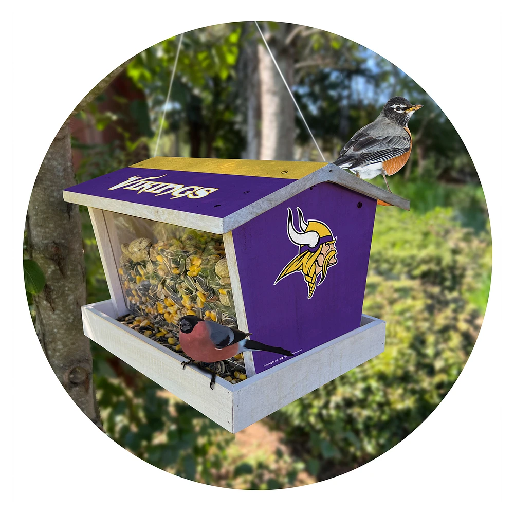 Minnesota Vikings Team Pride Bird Feeder