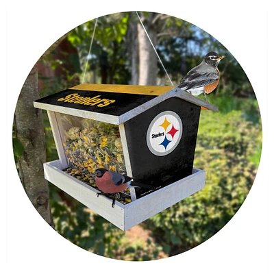 Pittsburgh Steelers Team Pride Bird Feeder
