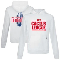 Men's Levelwear White Arizona Diamondbacks 2025 Spring Training Relay Pullover Hoodie