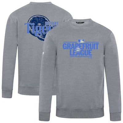 Men's Levelwear Gray Detroit Tigers 2025 Spring Training Zane Pullover Sweatshirt